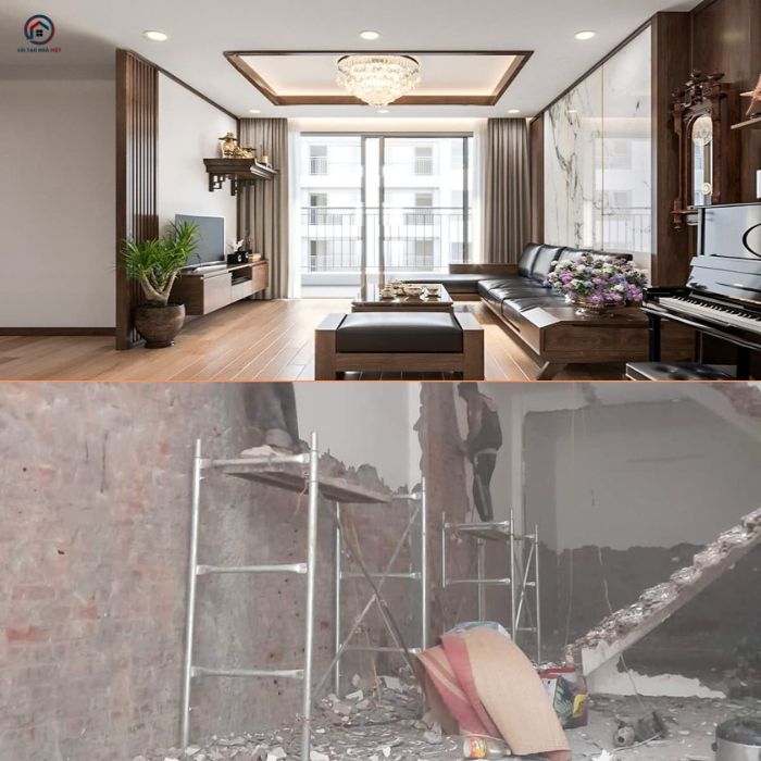 Ý tưởng cải tạo cung cư đẹp