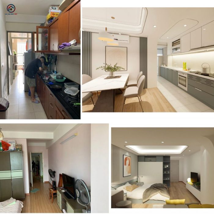 Ý tưởng cải tạo cung cư đẹp