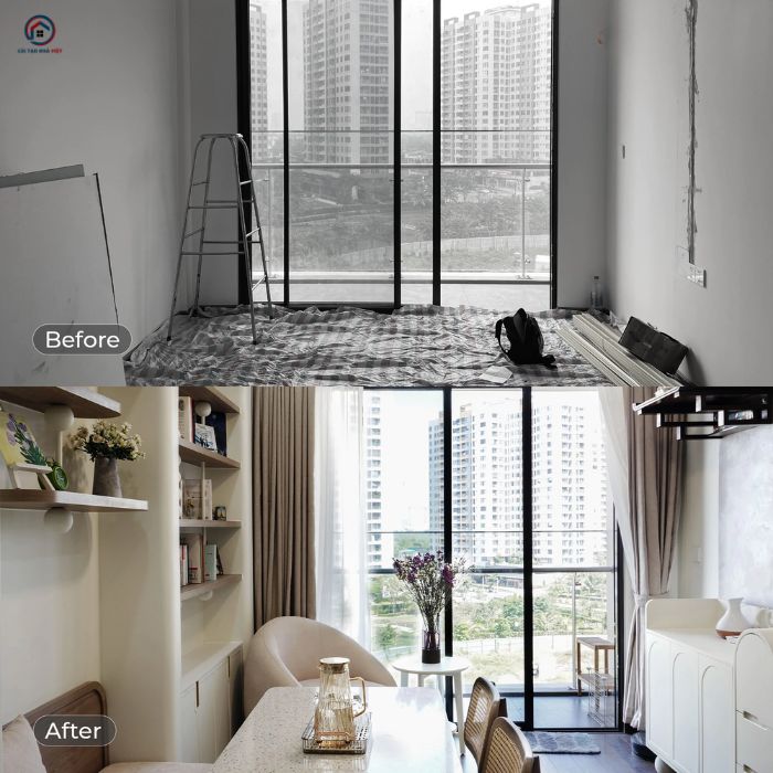 Ý tưởng cải tạo cung cư đẹp