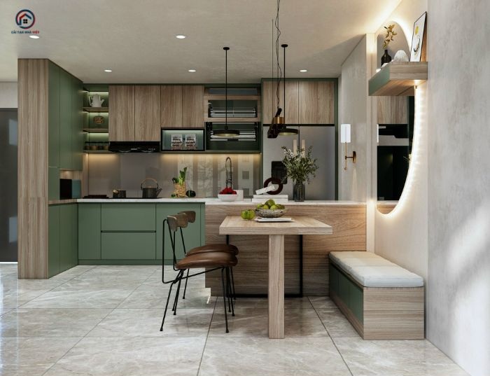 Cải tạo phòng bếp chung cư