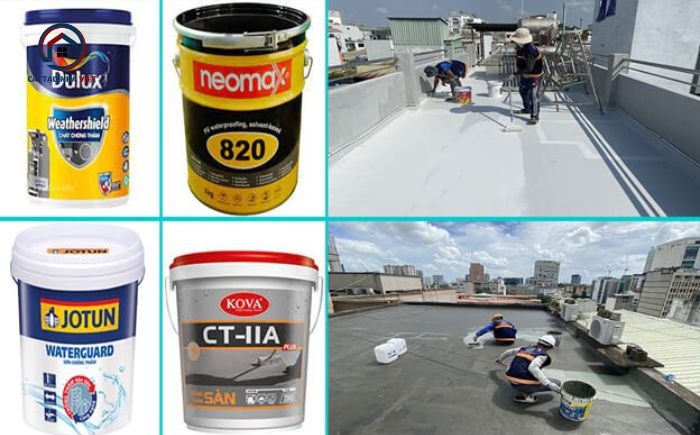 Sơn trống thấm ngăn chặn ẩm mốc, nước ngấm dột qua tường