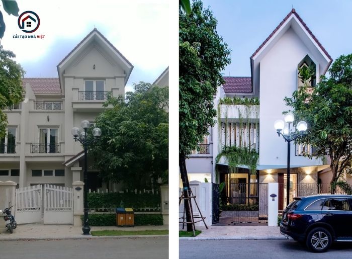 Một căn biệt thự cũ được “thay áo mới” một cách tinh tế sẽ có giá trị thị trường cao hơn rất nhiều