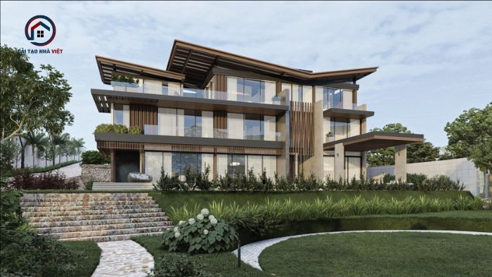 Biệt thự phong cách Hiện Đại