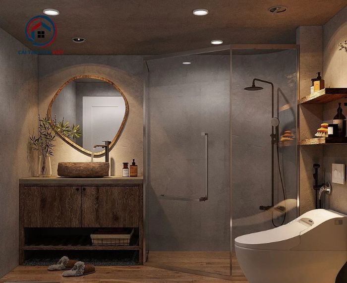 Một nhà vệ sinh được thiết kế đẹp mắt, hài hòa với tổng thể căn nhà sẽ giúp không gian sống trở nên hoàn thiện hơn